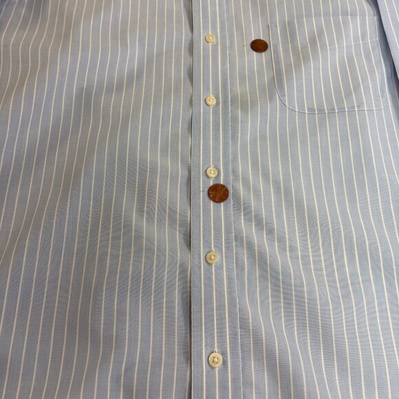 Ralph Lauren Black Label Long Sleeve Shirt Men's Non-Iron 16.5 X 34-35 - Cotton - Picture 13 of 16